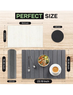 Alfombrilla de Secado de Platos TAZ USA 61x41 cm Ecológica 2