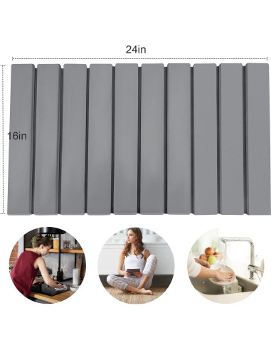 Alfombrilla de Secado de Piedra DNIEBW 61x41cm Antideslizante