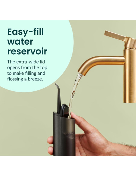 Irrigador de Agua Inalámbrico Quip con Punta Rotativa 360