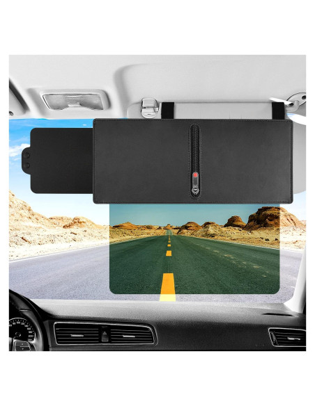 Extensor de Visor de Sol Ploreway PW-SV04P Polarizado UV