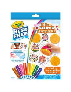 Conjunto Crayola Color Wonder 50 Páginas y Sellos Aromatizados