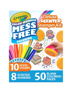 Conjunto Crayola Color Wonder 50 Páginas y Sellos Aromatizados 2