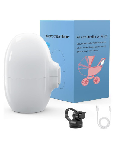 Mecedor Portátil para Bebés con Vibración y Apagado Automático