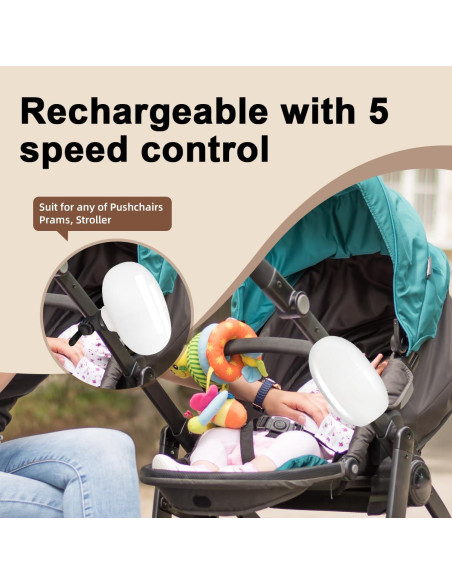 Mecedor Portátil para Bebés con Vibración y Apagado Automático