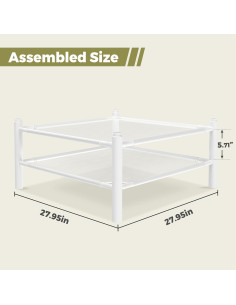 Secador de Ropa Plano Apilable STORAGEIDEAS 2 Capas 70.96cm 2