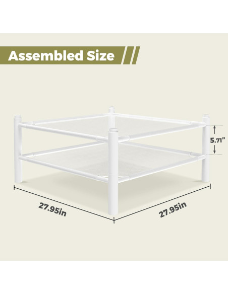 Secador de Ropa Plano Apilable STORAGEIDEAS 2 Capas 70.96cm
