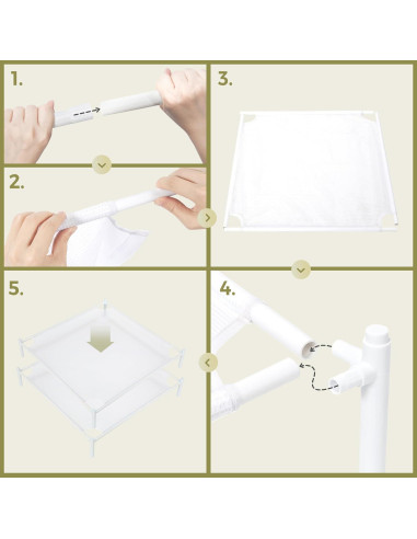 Secador de Ropa Plano Apilable STORAGEIDEAS 2 Capas 70.96cm