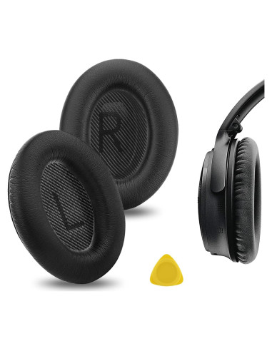 Almohadillas de Reemplazo Geekria para Bose QC 45/35 II/35 IIGaming/AE2 - Negro