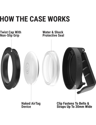 Soporte para Collar de Perro Catalyst AirTag Impermeable IP68