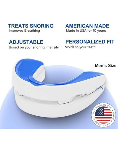 Dispositivo Bucal Antisnoring VitalSleep Ajustable - FDA