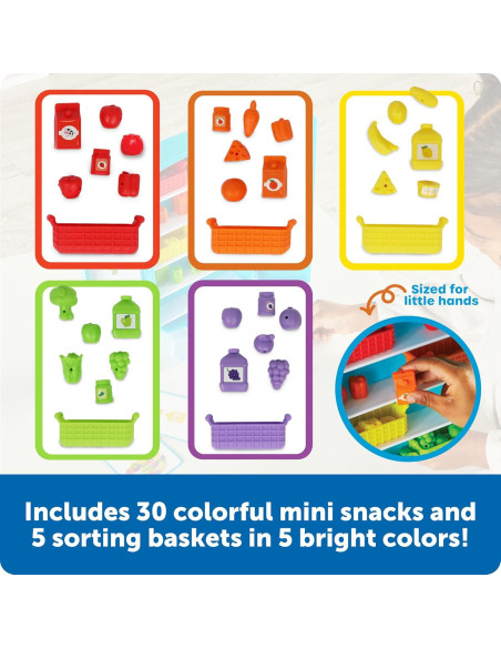 Refrigerador Mini de Snacks Learning Resources - Juguete Educativo