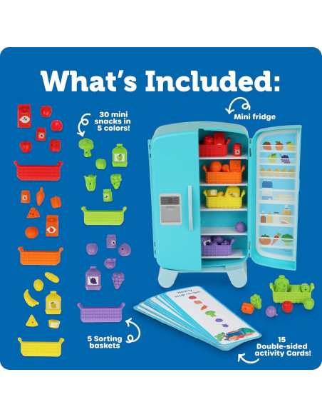 Refrigerador Mini de Snacks Learning Resources - Juguete Educativo