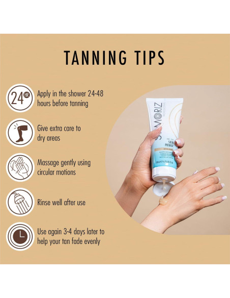 St Moriz Primer de Piel Pre-Tan 200ml - Exfoliante Corporal