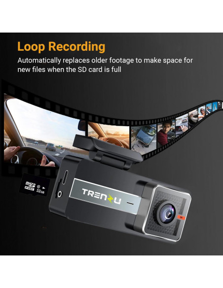 Cámara Dash 2K Swankiz con GPS y WiFi - Grabación Nocturna