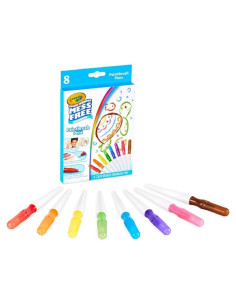 Set de Pintura Crayola Color Wonder 8 Pinceles Sin Desorden