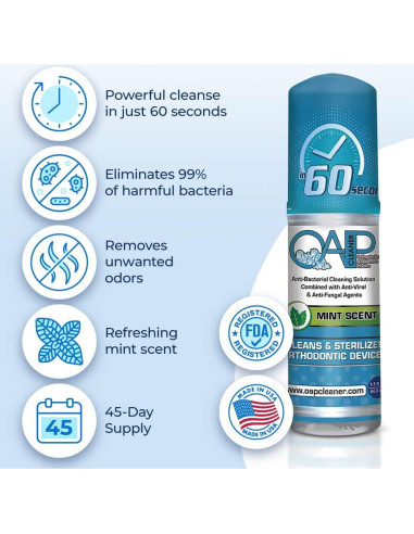 Dispositivo Bucal Antisnoring VitalSleep Ajustable - FDA