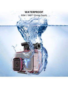 Funda Impermeable HONGDAK para GoPro Hero 12/11/10/9 - 60m 2