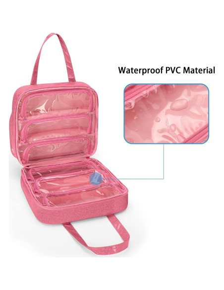 Bolsa de Transporte LoDrid Rosa para Muñecas LOL y Barbie