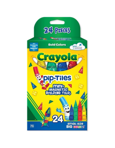 Juego de Construcción Magnético Crayola - 24 Piezas Brillantes Juego de Construcción Magnético Crayola - 24 Piezas Brillantes