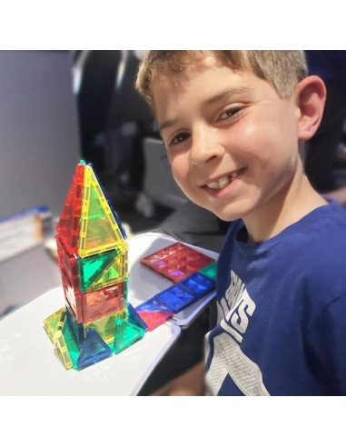 Juego de Construcción Magnético Crayola - 24 Piezas Brillantes
