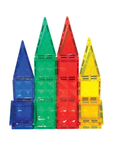 Juego de Construcción Magnético Crayola - 24 Piezas Brillantes