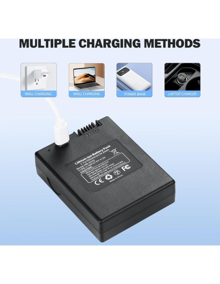 Batería Recargable 10500mAh para Eufy S330/E330/S230/S231