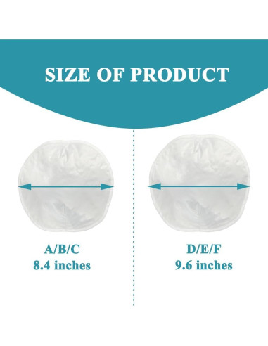 Compresas de Aceite de Ricino para Senos - 2 Piezas A/B/C D/E/F