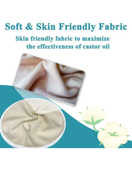 Compresas de Aceite de Ricino para Senos - 2 Piezas A/B/C D/E/F