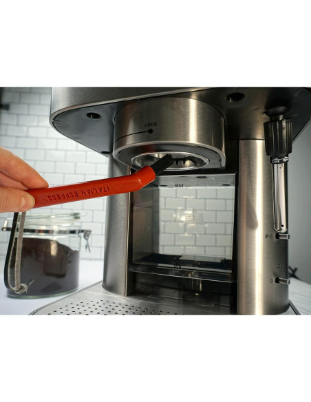 Cepillo de limpieza para máquina de café RSVP International
