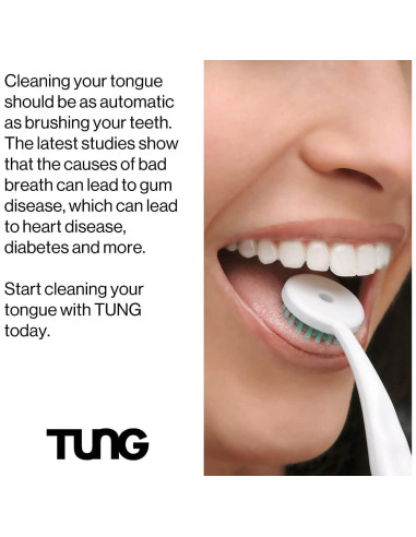 Gel Limpiador de Lengua TUNG Esenciales de Pico 1 Paquete