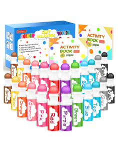 Marcadores de Puntos Soucolor 24 Pzs Multicolor para Niños