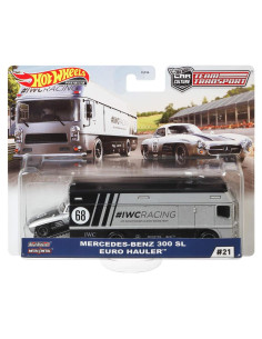 Transportador Hot Wheels a Escala 1:64 con Coche Incluido