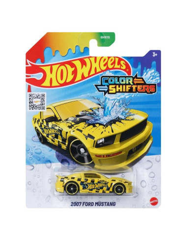 Coche Diecast Hot Wheels Ford Mustang 2007 Color Shifters 1:64