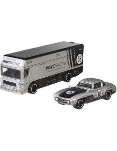 Transportador Hot Wheels a Escala 1:64 con Coche Incluido 2