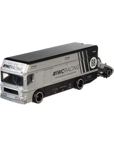 Transportador Hot Wheels a Escala 1:64 con Coche Incluido