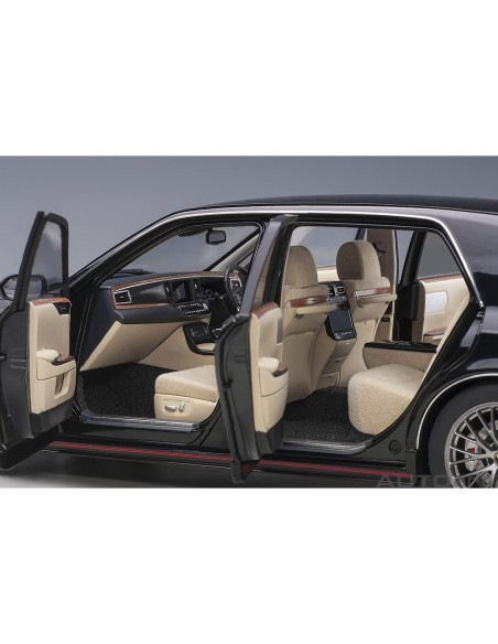 Autoart 1/18 Toyota Century 2018 Negro Detallado