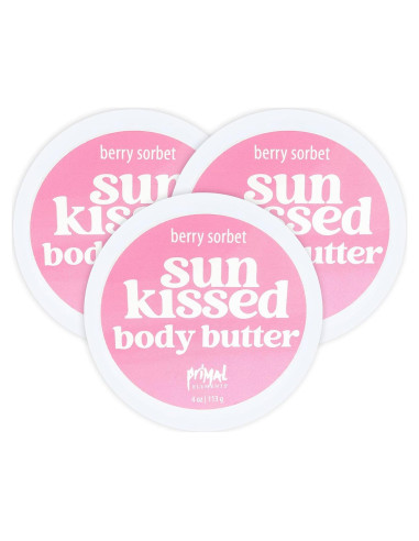 Mantequilla Corporal Primal Elements Sunkissed 3x113.4g - Sorbete de Baya
