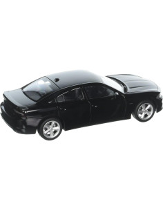 Auto a Escala 1:24 Welly Dodge Charger R/T Negro 2