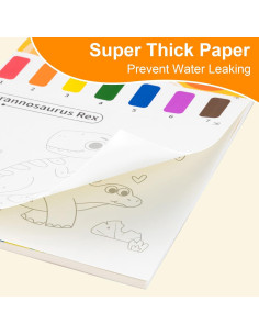 YPLUS Libro de Pintura con Agua para Niños 20 Páginas 2