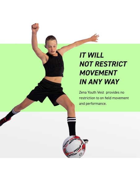 Chaleco Protector de Pecho Zena Sport para Niñas 7-13 Años