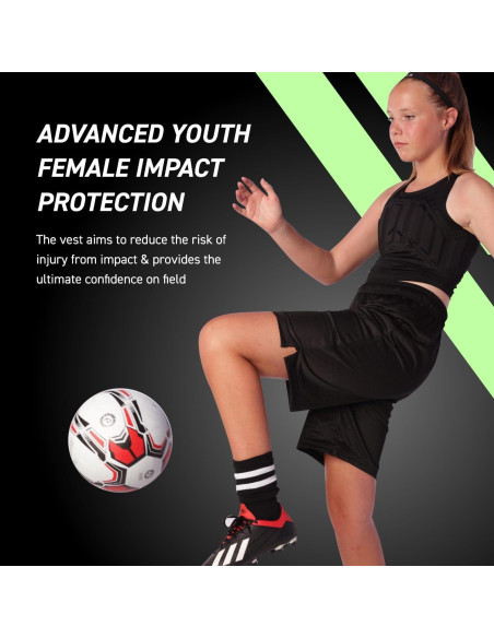 Chaleco Protector de Pecho Zena Sport para Niñas 7-13 Años