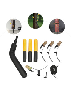 Muñeco de Madera Wing Chun YIYIBYUS con 3 Brazos y 1 Pierna 2