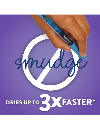 Bolígrafos de Gel Paper Mate InkJoy 10 Colores Variados