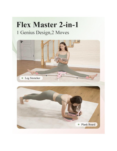 Estirador de Piernas PAETA P-LS00 Ajustable 150kg Rosa