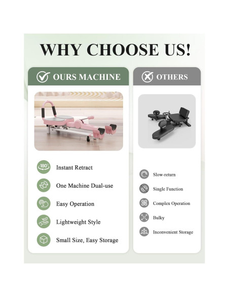 Estirador de Piernas PAETA P-LS00 Ajustable 150kg Rosa