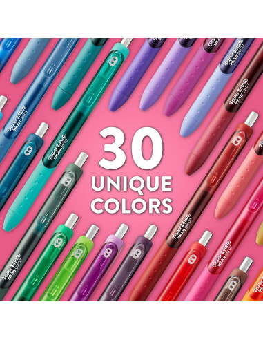 Bolígrafos de Gel Paper Mate InkJoy 10 Colores Variados