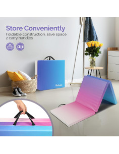 Colchoneta de Gimnasia Plegable Matladin 1.83m x 0.61m 2