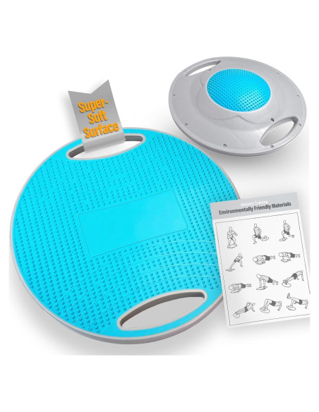 Tablero de Equilibrio BOLUDON 41.3 cm Antideslizante para Gimnasio