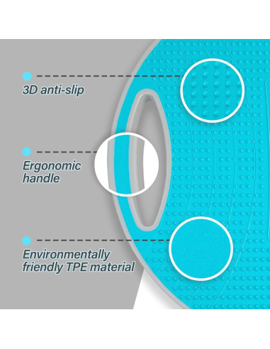 Tablero de Equilibrio BOLUDON 41.3 cm Antideslizante para Gimnasio