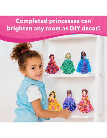 Kit de Manualidades Skillmatics Poke-in Art Princesas Mágicas Kit de Manualidades Skillmatics Poke-in Art Princesas Mágicas